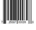 Barcode Image for UPC code 725387000398