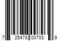 Barcode Image for UPC code 725478007039