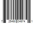 Barcode Image for UPC code 725490049741