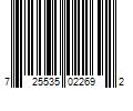 Barcode Image for UPC code 725535022692