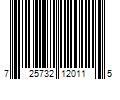 Barcode Image for UPC code 725732120115