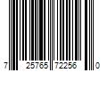 Barcode Image for UPC code 725765722560