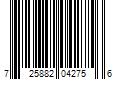 Barcode Image for UPC code 725882042756