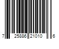 Barcode Image for UPC code 725886210106