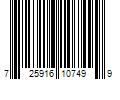 Barcode Image for UPC code 725916107499