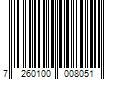 Barcode Image for UPC code 7260100008051