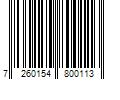 Barcode Image for UPC code 7260154800113