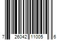 Barcode Image for UPC code 726042110056