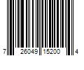 Barcode Image for UPC code 726049152004