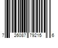 Barcode Image for UPC code 726087792156