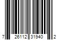 Barcode Image for UPC code 726112319402