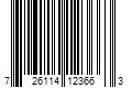 Barcode Image for UPC code 726114123663