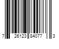 Barcode Image for UPC code 726123840773