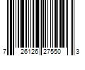 Barcode Image for UPC code 726126275503