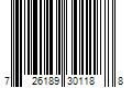 Barcode Image for UPC code 726189301188