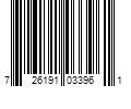 Barcode Image for UPC code 726191033961