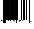 Barcode Image for UPC code 726191272018