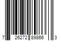 Barcode Image for UPC code 726272898663