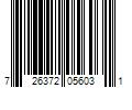 Barcode Image for UPC code 726372056031