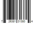 Barcode Image for UPC code 726381313804