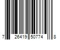 Barcode Image for UPC code 726419507748