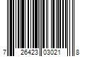 Barcode Image for UPC code 726423030218