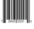 Barcode Image for UPC code 726423222910