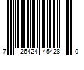 Barcode Image for UPC code 726424454280