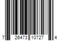 Barcode Image for UPC code 726473107274