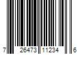 Barcode Image for UPC code 726473112346