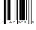 Barcode Image for UPC code 726528322300