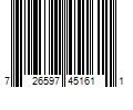 Barcode Image for UPC code 726597451611