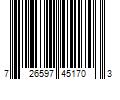 Barcode Image for UPC code 726597451703