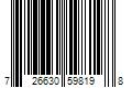 Barcode Image for UPC code 726630598198