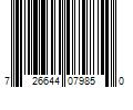 Barcode Image for UPC code 726644079850