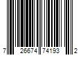 Barcode Image for UPC code 726674741932