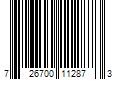 Barcode Image for UPC code 726700112873