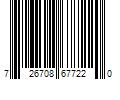 Barcode Image for UPC code 726708677220