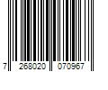 Barcode Image for UPC code 7268020070967