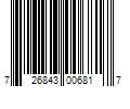 Barcode Image for UPC code 726843006817