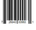 Barcode Image for UPC code 726843009931