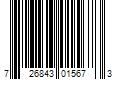 Barcode Image for UPC code 726843015673