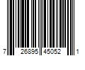 Barcode Image for UPC code 726895450521