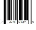 Barcode Image for UPC code 726899596423