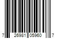 Barcode Image for UPC code 726981059607