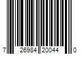 Barcode Image for UPC code 726984200440