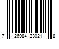 Barcode Image for UPC code 726984230218