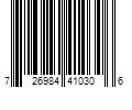 Barcode Image for UPC code 726984410306