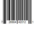 Barcode Image for UPC code 726984420121