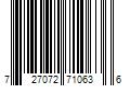 Barcode Image for UPC code 727072710636